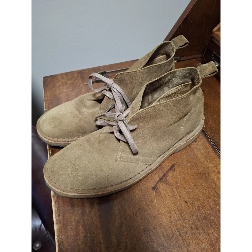 Rhodes Men's Suede Chukka Boots Size 11 Made In Portugal